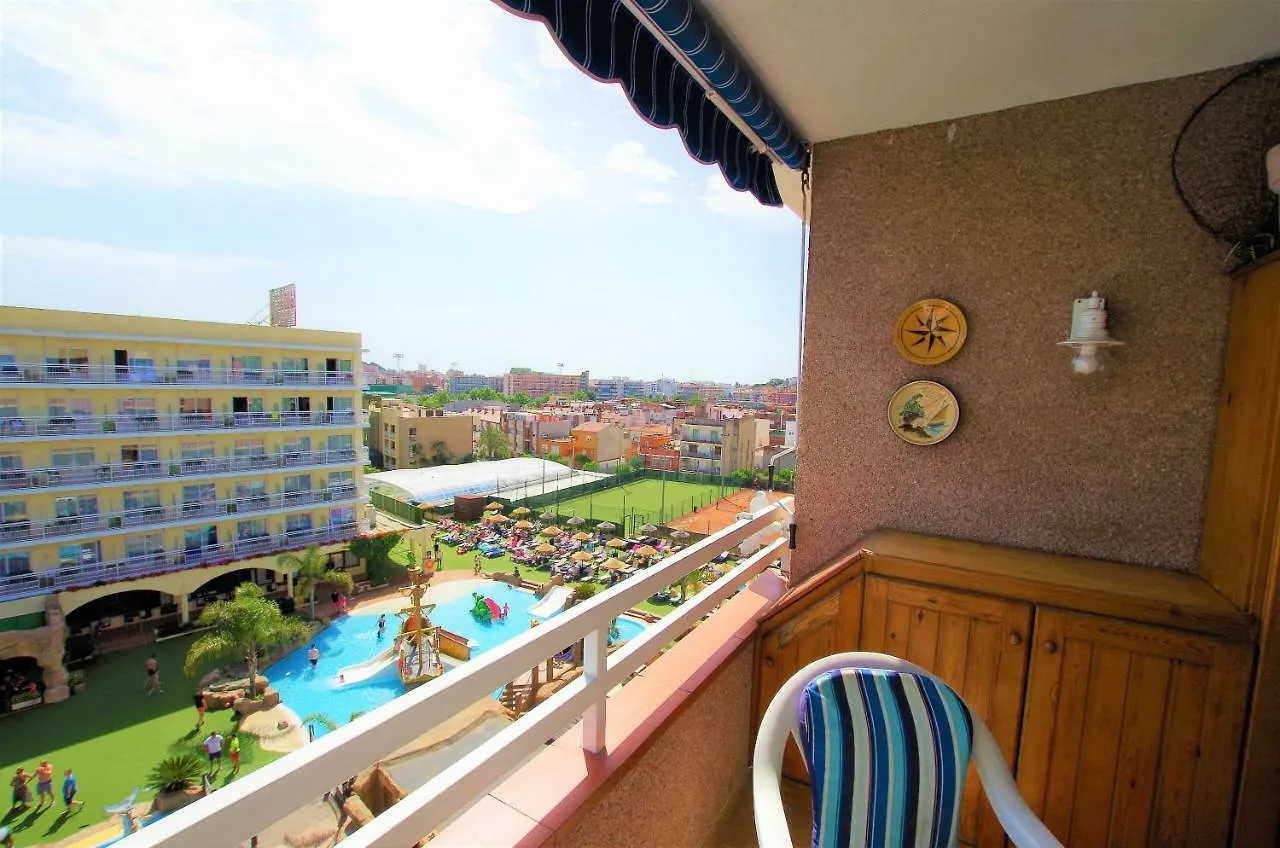 V&V Lloret - Apartamento Blau Precioso Apartamento Con Piscina Comunitaria, Parking Y Aire Acondicionado Solo Se Aceptan Familias يوريت دي مار