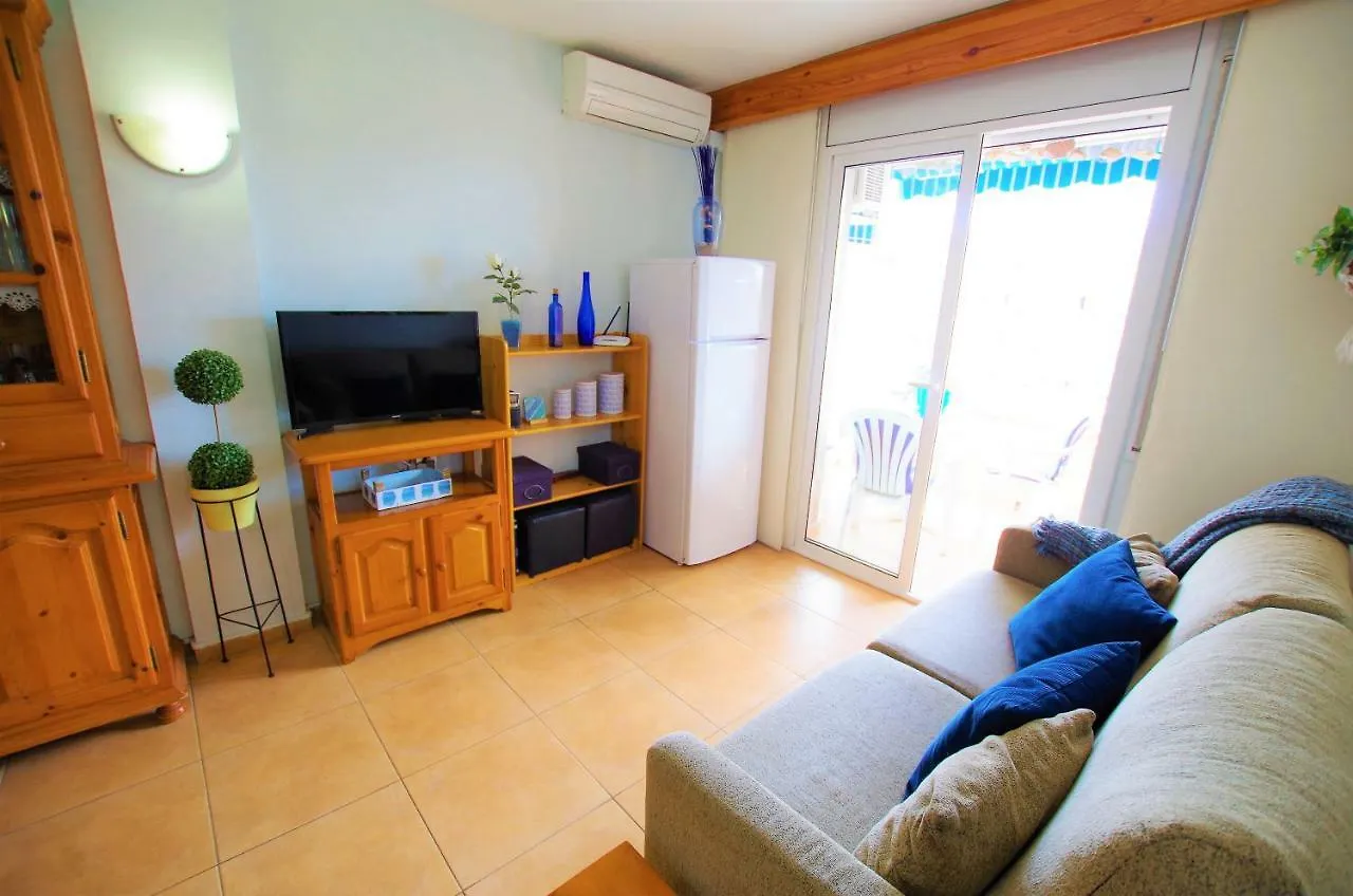 شقة V&V Lloret - Apartamento Blau Precioso Apartamento Con Piscina Comunitaria, Parking Y Aire Acondicionado Solo Se Aceptan Familias يوريت دي مار إسبانيا