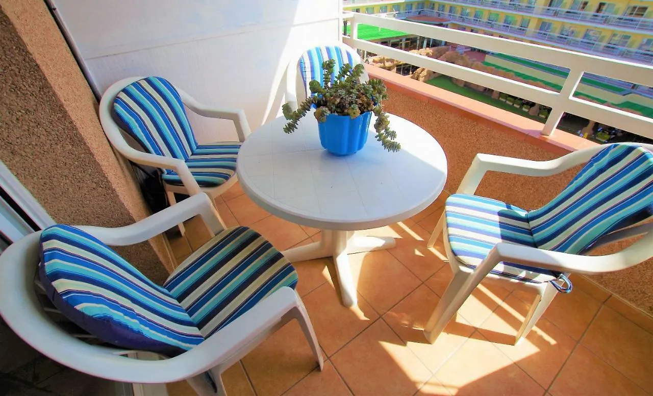 شقة V&V Lloret - Apartamento Blau Precioso Apartamento Con Piscina Comunitaria, Parking Y Aire Acondicionado Solo Se Aceptan Familias يوريت دي مار